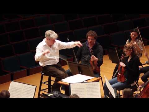 The Symphony rehearses Hindemith's "Ragtime," February 15, 2017