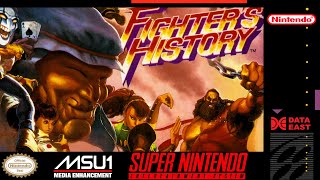 Fighter's History: Enable Bosses and Easy Moves + MSU-1 Audio [SNES] Hack