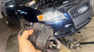 “replacing” STARTER audi 2005 2006 2007 2008 2009 (b7) 2.0t quattro 06D911023A 0986024180