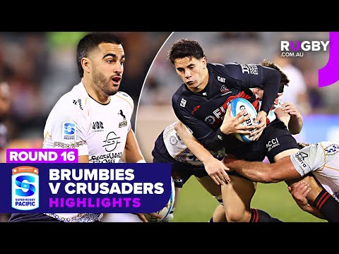 Brumbies v Crusaders Highlights | Round 16 | Super Rugby Pacific 2025