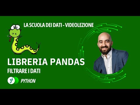 Tutorial DataFrame Python: come estrarre e filtrare i dati con Pandas