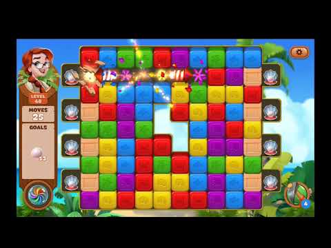 Lost Island Blast Adventure Level 48 NO BOOSTERS - A S GAMING