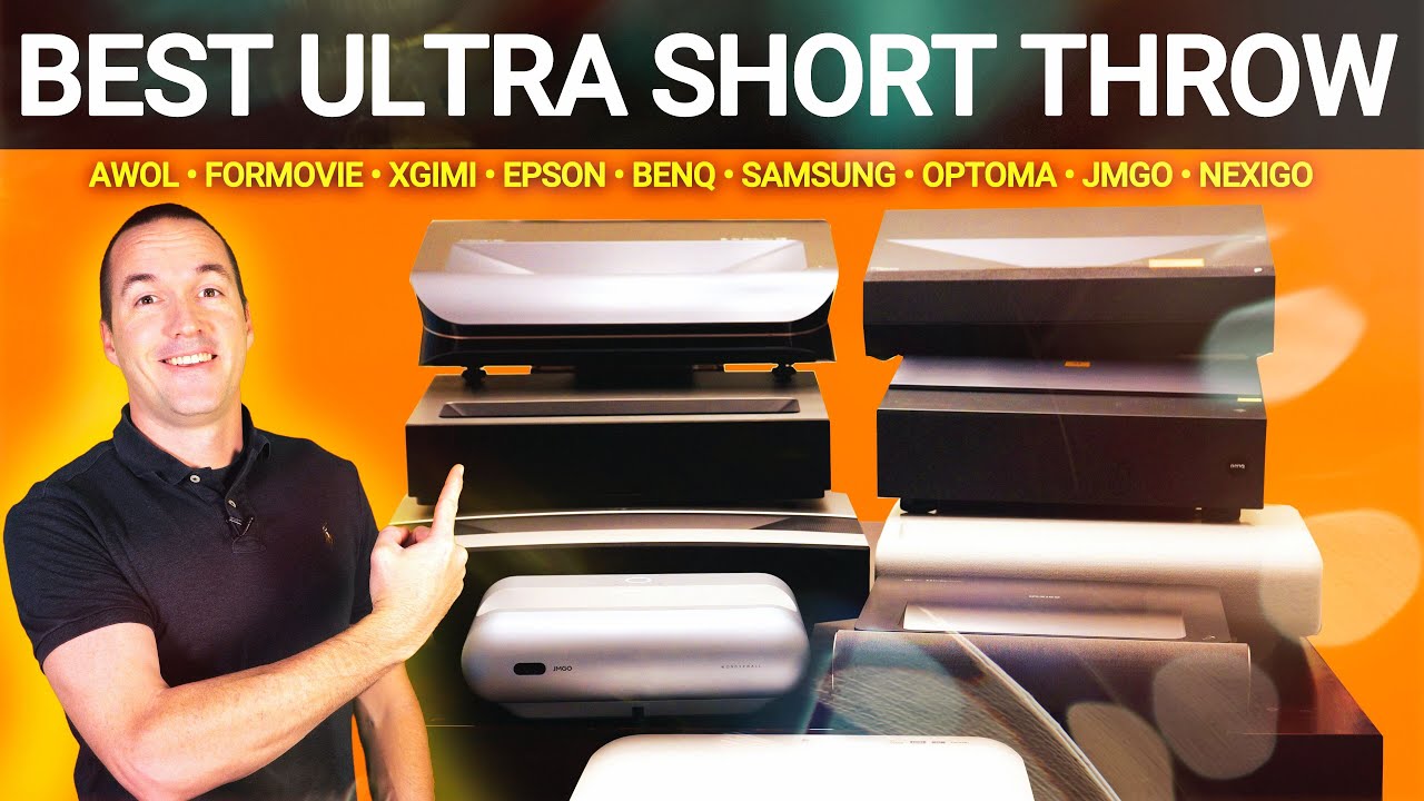 Best Ultra Short Throw Projectors 2022 (UST) || AWOL LTV-3500, FORMOVIE Theater, XGIMI AURA