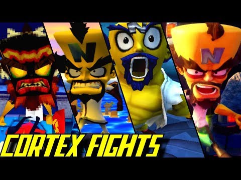 Evolution of Dr. Neo Cortex Battles in Crash Bandicoot Games (1996-2017)