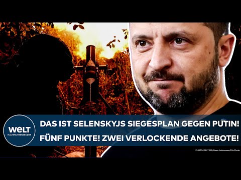 UKRAINE-KRIEG: Das ist Selenskyjs "Siegesplan" gegen Putin! Fünf Punkte - zwei verlockende Angebote!