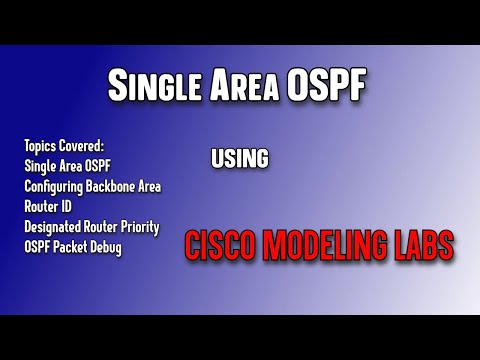 Configuring Single Area OSPF