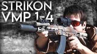 Video: Sightmark Strikon VMP 1-4x22 SFP Belyst CRF-4 MIL Kikarsikte