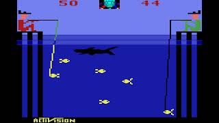 Atari 2600 Game: Fishing Derby (1980 Activision)