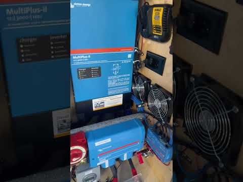 Victron Multiplus 2 Inverter on Epic Custom Solar System Setup on a Thor Super C