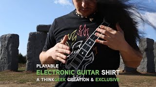 Download lagu Playable Electronic Guitar Shirt - A ThinkGeek Creation & Exclusive mp3 Download lagu Playable Electronic Guitar Shirt - A ThinkGeek Creation & Exclusive mp3