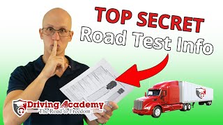 SECRET CDL Road Test Hacks - Pass the First Time - Get Your CDL in 2023