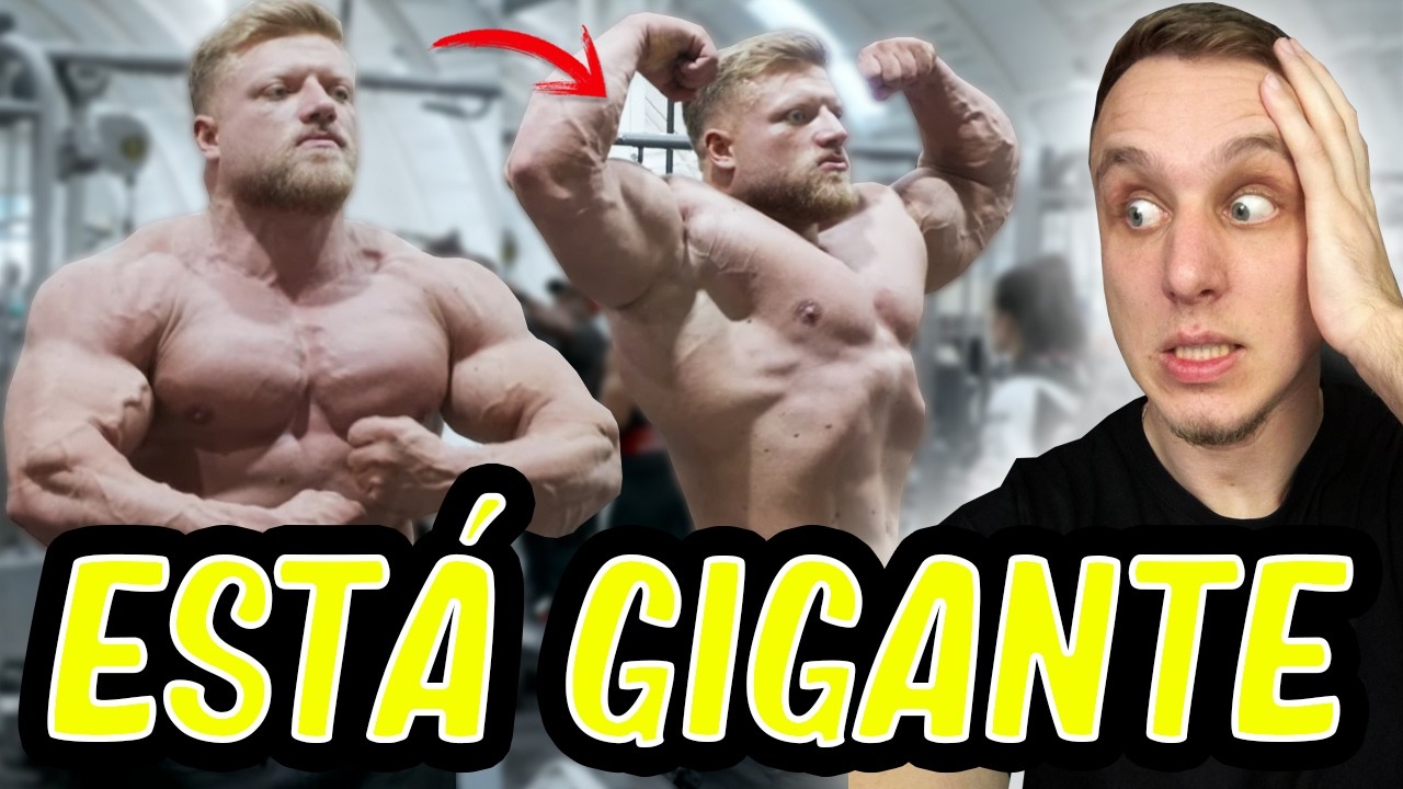 Urs aparece gigante con los tren twins a 27 semanas del Olympia 2026 *ha crecido*
