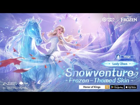 Lady Zhen-Snowventure | Honor of Kings x Disney's Frozen | Skin Showcase