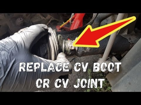 How to replace CV boot or CV joint - VW, Audi, Skoda, Seat
