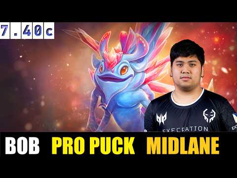 🤯 BOB [PUCK] MID 7.40c- DOTA 2 HIGHEST MMR MATCH#dota2  #dota2gameplay