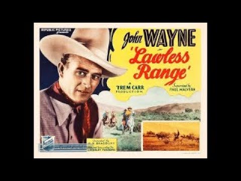 John Wayne in "Lawless Range" (1935)