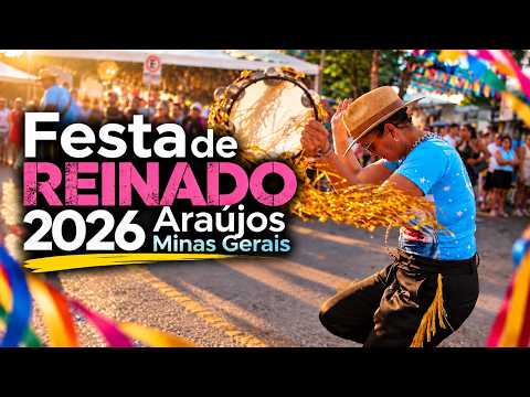 Festa de Reinado 2026 | Araújos/MG em uma celebração de fé e tradição