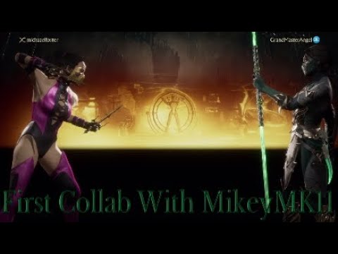 First YouTuber collab!! (Playing against MikeyMK11) his Mileena is amazing!
