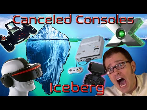 Canceled Video Game Consoles Iceberg
