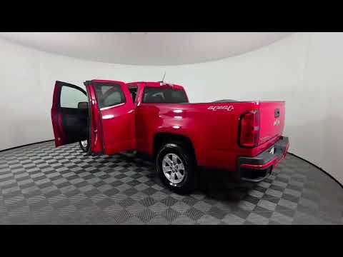 2017 Chevrolet Colorado Extended Cab Long Box 4-Wheel Drive WT in Red for sale at Murray Mazda in Chilliwack, BC