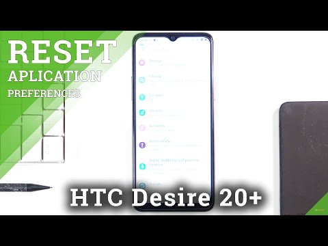 How to Reset App Preferences in HTC Desire 20+ - Restore App Defaults
