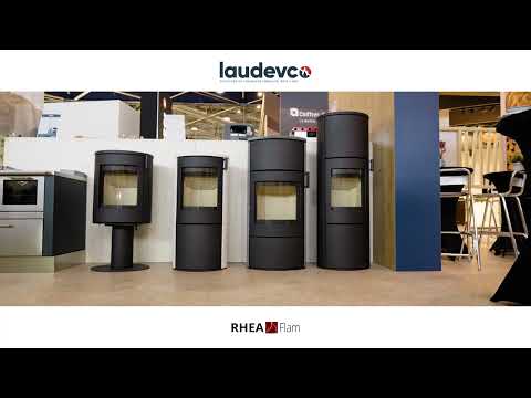 POELE A BOIS LAMIA BAS RL6 ACIER ET FONTE - 6KW
