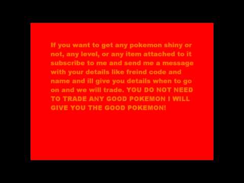 HOW TO GET ANY POKEMON!!!