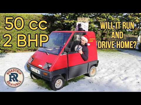 Thumbnail for I Bought This 50cc Barn Find Micro Car - Can It Deliver Me Back Home? by Microcar