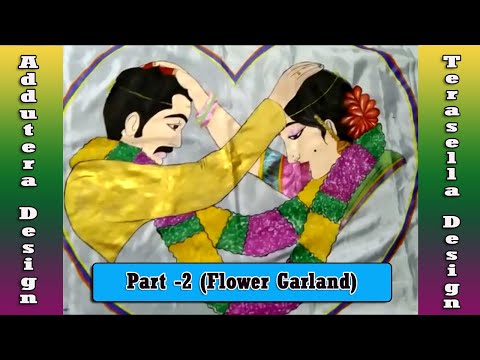 Terasella/Addutera Designs for Indian Wedding Collection-Hand Painted By Komali Part-2.