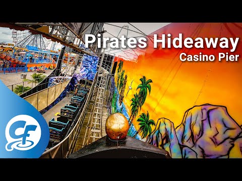 Front row point of view footage of Pirates Hideaway
