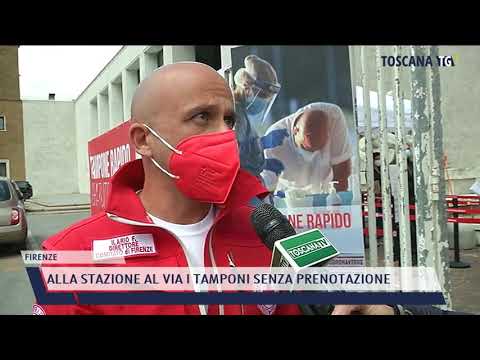 2021-05-15 FIRENZE - ALLA STAZIONE AL VIA I TAMPONI SENZA PRENOTAZIONE