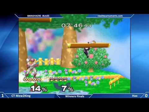 Smashacre Blaze - CT Mew2King vs Hax - Winners Finals - SSBM