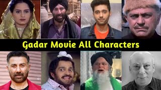 Gadar Movie All Star Cast ! Gadar Movie Star Shocking Transformation ! Then vs now