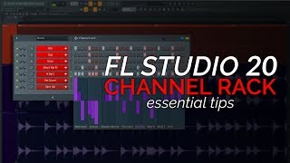 FL Studio 20 Basics - The Channel Rack (Step Sequencer)