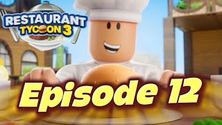 Thanksgiving Update - Restaurant Tycoon 3 (Roblox Series - Episode 12)