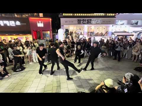 HONGDAE K-POP BUSKING - [BTS] Silver Spoon