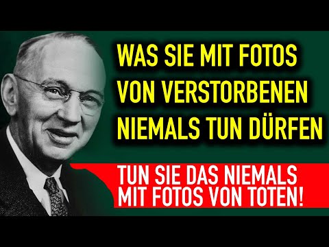 What you should never do with photos of the deceased! Edgar Cayce