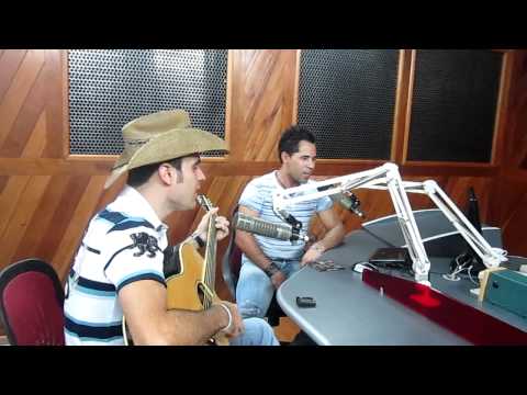 Ronan e Ronaldo divulgando na Imparsom-FM
