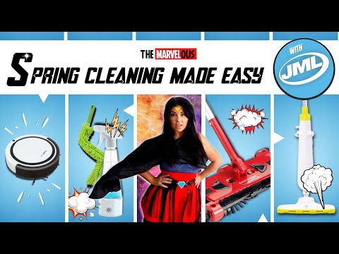 SPRING CLEANING WITH JML [BIONIC SANITIZER, ROVUS NANO STEAMER, SWIVEL SWEEPER AND MORE!!]