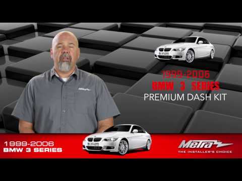 BMW 3-Series (1999 - 2006)  Metra DDIN Dash Kit Instructional Video