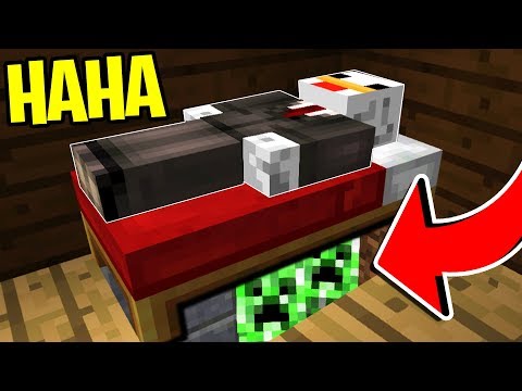 10 SCHERZI DA FARE AI TUOI AMICI SU MINECRAFT ITA!!