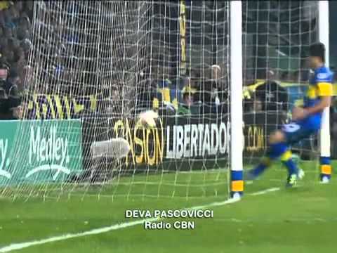 DEVA PASCOVICCI EM: BOCA JR 1 X 1 CORINTHIANS -LIBERTADORES 2012