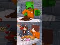 When JJ and Mikey Argue 😡😆 vs JJ Sister LOVE - MAIZEN Minecraft Animation #minecraft #shorts