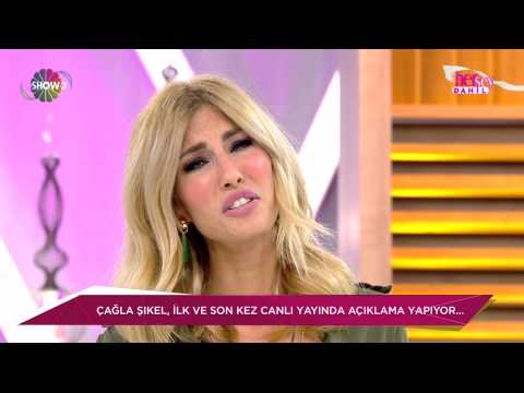 Çağla Şıkel spoke for the first and last time