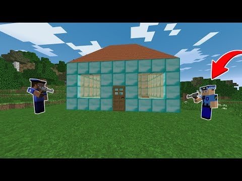 POLİSLER ELMAS EVE  BASKIN YAPIYOR! 😱 - Minecraft