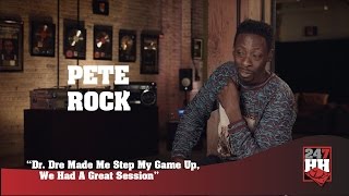 Pete Rock - Dr. Dre Made Me Step My Game Up, We Had A Great Session (247HH Exclusive)