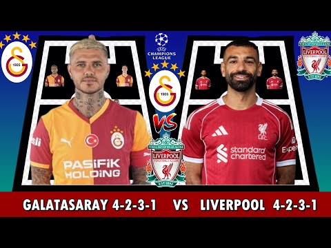 UCL CLASH! 🔥 GALATASARAY vs LIVERPOOL PREDICTED XI  ft Salah ✅ | Champions League 2025/26 MD2