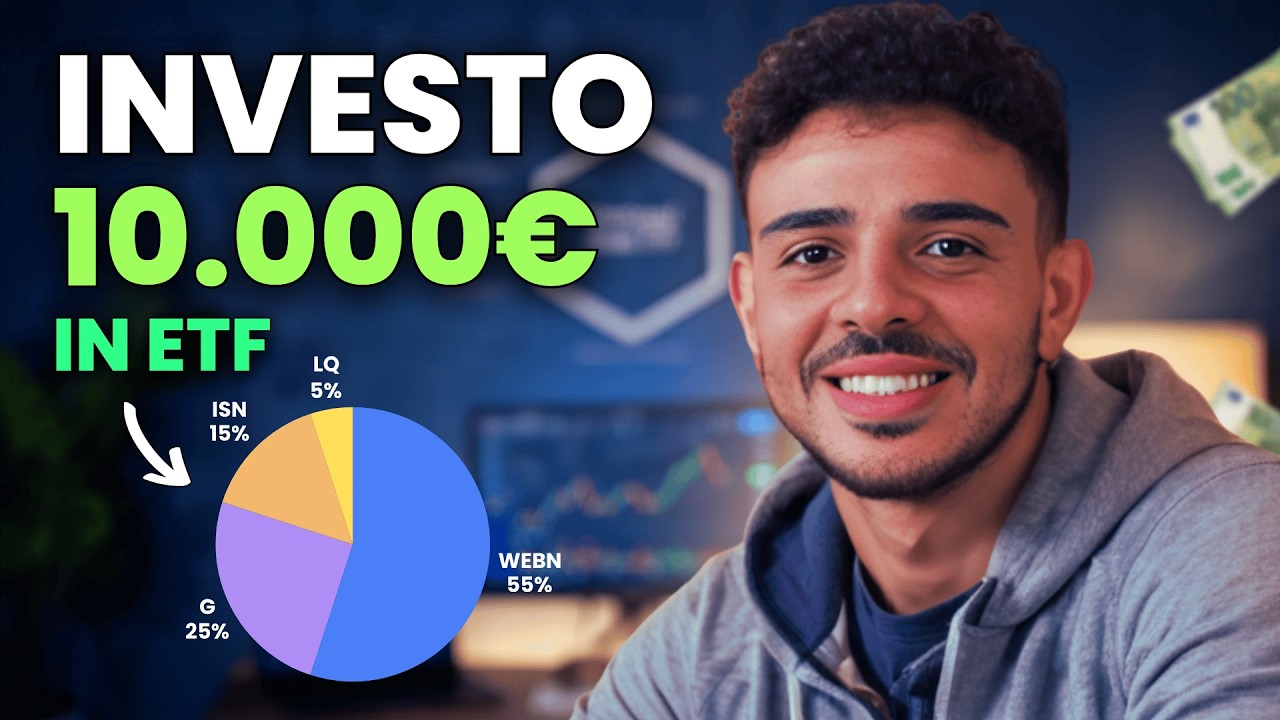Costruisco un Portafoglio di ETF da 10.000€.. Può battere il mercato?