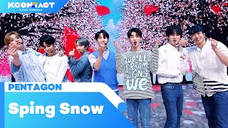 PENTAGON (펜타곤) - Spring Snow (봄눈) | KCON:TACT 2020 SUMMER