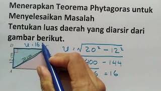 Menerapkan Teorema Phytagoras untuk Menyelesaikan Masalah 4